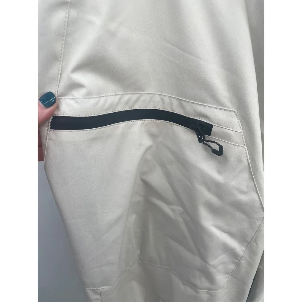 GSOU SNOW Beige Snowboard Pants Men's Size Med New w/ Tags Waterproof Breathable